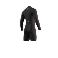 Mystic Star 3/2 Frontzip Shortleg Mens Wetsuit -Aqua Glide Shop Back short leg 600x600 1