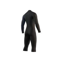 Mystic Marshall 4/3 Frontzip Shortleg Mens Wetsuit 2024 -Aqua Glide Shop Black back short leg 600x600 1