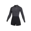 Mystic Lunar 2/2 Long Arm Womens Shorty Wetsuit 2 Mystic Lunar 2/2 Long Arm Womens Shorty Wetsuit -Aqua Glide Shop Black fz front 600x600 1