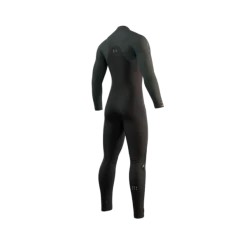 Mystic Majestic 4/3 Front Zip Mens Wetsuit 2025 -Aqua Glide Shop Green back 600x600 1
