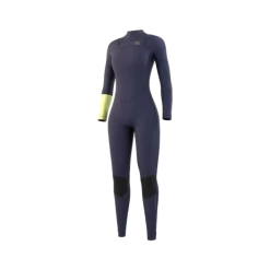Mystic Dazzled 5/3 Womens Backzip Wetsuit 2024 -Aqua Glide Shop Navy front 600x600 2