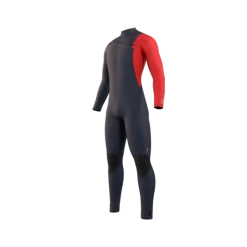Mystic Marshall 4/3 Frontzip Mens Wetsuit 2024 -Aqua Glide Shop Red Full Front 600x600 1