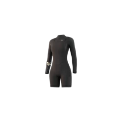 Mystic Dazzled 3/2 Long Arm Shortleg Womens Front Zip Wetsuit 2024